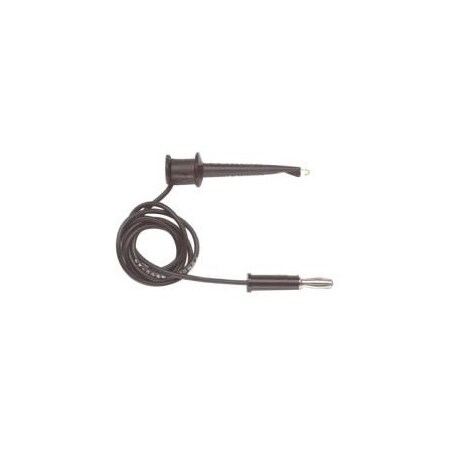 Fluke MinigrabberBanana Plug Black Mto Bulk Em4650480  24 Pieces EM4650-48-0#